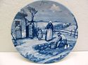 Royal Delft Coll. of Month Wall Plate Westraven Ho