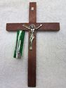 Small Vintage Catholic Religious Crucifix Cross Si