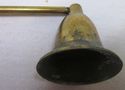 Large Ornate Brass Candle Wick Snuffer Vintage Sol