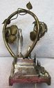 Antique Lourdes Statue w Swiss Music Box Vintage I