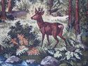 Large Vintage Tapestry Goblin Deer Hunting Country