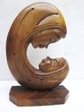 Vintage Mother Baby Child Original Art Sculpture W