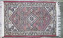 Primitive Antique Wool India Bedouin Area Rug Mat 