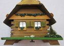 Vintage Cuedet  Music Box Swiss House Water Mill C