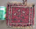 Small Antique Apprentice Piece Rug Carpet Wool Kno