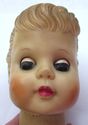 Vintage original Eegee Doll Head 1950s Soft Plasti