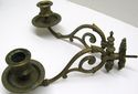 Antique set of Brass Piano Candlesticks holders Sc