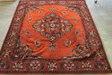 Old Dutch Antique Persian Style Rug Real Wool Tabl