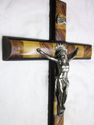 Italian  Antique Religious Crucifix  Cross Stunnin