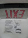 New Emergency Lighting Exit Sign Safety Box Unit 2