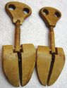 Real Vintage Pair of Shoe Three Stretchers Wooden 