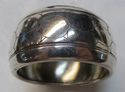 Antique Vintage Napkin Ring Engraved WILLY Sterlin