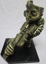 Modern Art Statue Violinist Musician Statue Bust F