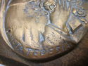 Antique Heirloom Signed Vintage Holy Water Font Sa