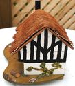 Adorable Vintage Swiss Reuge Music Box Cottage Hou