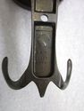 Lg Ornate Italian Coat Hook Hanger Hat Ornate Wall