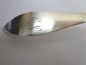 Antique Ornate Sterling Silver Serving Spoon Elega