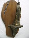 Gorgeous Antique Holy Virgin Madonna Of Lourdes St