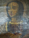 Gorgeous Old Religious Art Painting Holy Virgin Ma