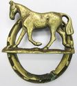 Antique Horse & Shoe Animal Shape Door Knocker Vin