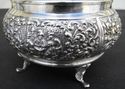 Lovely Ornate Dutch Silver Art Lidded Sugar Bowl B