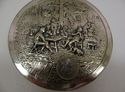 Stunning Ornate Antique Dutch Silver Art Box Hallm