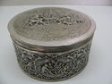 Stunning Ornate Antique Dutch Silver Art Box Hallm