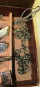 Awesome Lot Box with Real Vintage Mens Jewelry Bow