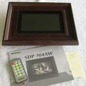 Wonderful Mahogany 7" Digital Photo Frame MP3 Play