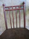 Antique Childs Size Rocking Chair Kids Farm Old Wo