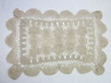 Vintage Hand Made Bobbin Lace Placemat Table Doily