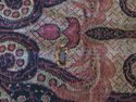 HUGE Antique TABLE CLOTH Cover Kashmir Paisley Pia