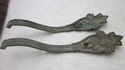 Pair Set Antique Victorian Ornate Pediments orname