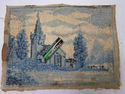 Antique Vintage Needlepoint Hand Made Cross Stitch