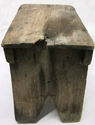 Cute Antique Foot Milking Stool Farm Bench Wood Se