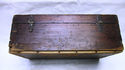 Antique Primitive Wood Box Rustic Dovetailed  Upho