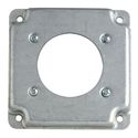 4 Square  1-Gang, 4" Width, 4" Length, Galvanized 