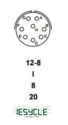 Amphenol [Bendix] Miniature Cylindrical MIL spec 8