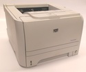 White HP Laser Jet Network / Workgroup Printer P20