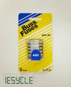 NEW (5 pkg) AGC 30A 32VAC Fast Acting Glass Fuse B