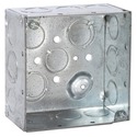 4 in. square x 2-1/8 in. deep Raised Ground Welded