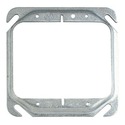 4 in. Metal 2-Gang 2.3 cu. in. Square Pre-Galvaniz