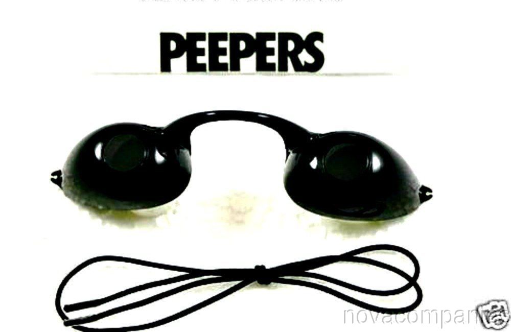 Tanning Bed Eyewear PEEPERS Goggles protection BLACK, Nova Companies