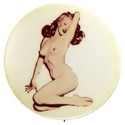 Marilyn Monroe Golden Dreams Pinback Button VTG 19