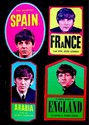 Beatles 1964 Luggage Sticker Set Paul John George 