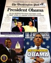 USA President Obama Lot Of 3 Different Historic Co