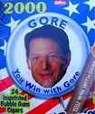 USA Vice President Al Gore Bubble Gum Cigars 2000 