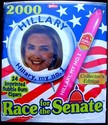 USA Senator Hillary Clinton Bubble Gum Cigars 2000