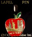 World Trade Center Cloisonné Lapel Pin Pre 9/11 V