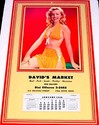 Marilyn Monroe Ad Calendar Willinger 1958 VTG Orig